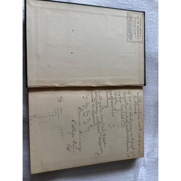 Higher English By J.N. Patrick 1896 Hardcover Grammar Book With Preface & Lesson - Picture 2 of 15